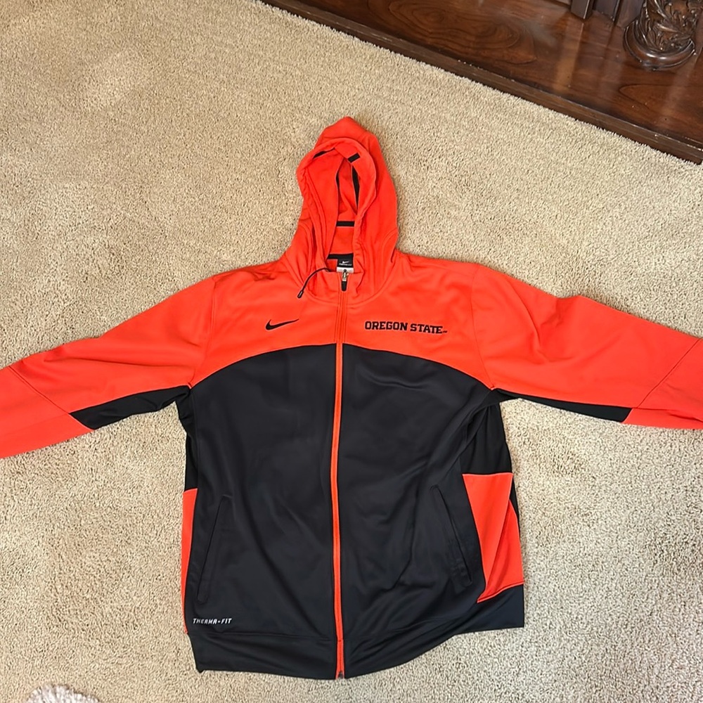 Oregon State Nike zip up